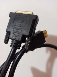 HDMI kablo Dvi / Copartner E119932 AWM style 30V /TV / PC Bilgisayar ekran