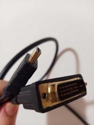 HDMI kablo Dvi / Copartner E119932 AWM style 30V /TV / PC Bilgisayar ekran