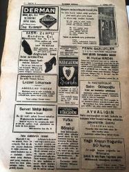 BALIKESİR POSTASI GAZETESİ  YEREL TAŞRA BASINI ----6 Şubat 1948 Yıl :6 Sayı :1563---Türkiye Ve İran  'ın  orta doğudaki durumları hakkında Londra da mühim  bir  konferans verildi --Seçim kanunu nisan ayında değiştirilecek -- Türkiye arasız Amerika Yardımı Yapılacak --Küçük Hikaye :Gönül Sevdikten Sonra  :Hamit Altay --Dursunbey  devlet orman işletmesi   müdürlüğünden --Dr .Bakteriyolog :Saim Gülapoğlu --