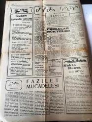 BİNGÖL  İKBAL GAZETESİ YEREL TAŞRA BASINI ---8 ARALIK 1964  YIL :1 SAYI :159--Hayırseverler Çamlıbel Çiftini Davalarında İçten Gelen Şevk ve Gayretle Destekledi ---Kuvvetin Temeli :Mehmet Aydar --Şiir Köşesi :Sevdiğim  Topraklar Üstüne --Dereden  Tepeden Yazan :Eloğlu --Fazilet Mücadelesi Yazan :John F. Kennedy--Sermaye  piyasasının  tesisi için hazırlık tamamlandı -  Hudut Pazarı Faaliyete Geçiyor --Çelikten Sağlam 3T Lastik İpliği