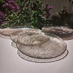 Fransız Arcoroc Pasta Tabağı Takımı