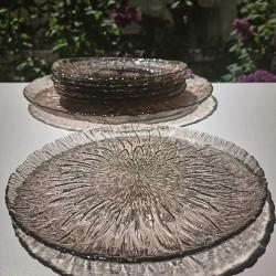 Fransız Arcoroc Pasta Tabağı Takımı