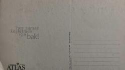 DAVULCU VE ZURNACI GÜNDÜZ GÖRÜNTÜSÜ ATLAS KARTPOSTALI,ARKASINA YAZILMAMIŞ,RENKLİ,11 X 15 CM EBADINDA