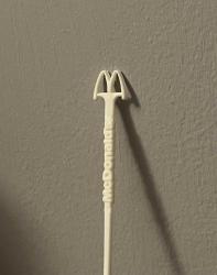 McDonald's McSpoon 70ler Plastik Kahve Karıştırma Çubuğu Vintage Koleksiyonluk