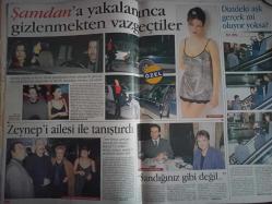 Şamdan Haftalık Aktüalite Sinema Tiyatro Müzik ve Magazin Dergisi - 6 Aralık 1998 - Cindy Crawford - Deniz Pulaş - Gülsevim Bozer - Sanem Çelik - Tuğba Özay - Hilal Aslangiray - Claudia Schiffer - Aslı Tümen - Ömer Kızıl - Hande Ataizi - Murat Şahin - Şebnem Özinal - Özgür Özgülgün - Ali Aktuna - Aylin Özmen - Kalu Uche - Demet Akbağ - Zafer Çika - Selim Soydan - Hülya Koçyiğit - Ediz Hun - Cengiz Erberk - Sumru Yavrucuk - Meltem Hakarar - Tülin Şahin - Şebnem Dinçgör - Mehmet Dereli - Esin Moralıoğlu - Gönül Yazar - Fahrettin Akçınar - Selin Türkoğlu - Okan Bayülgen - Şebnem Dönmez - Gülgün Feyman - Ümit Yazman - Sabahat Yılmaz - Zeynep Tümerdem - Aylin Coşkun - Sezen Aksu - Çiğdem Tunç - Gülin Kirpikoğlu - Şenay Akar - Ayşe Gürsaçar - Necla Poyraz - Suat Sayın - Özlem Yıldız - Melike Öcalan - Mehmet Ali Erbil - Oktay Derelioğlu - Kadir İnanır - Nur Sürer - Halil Ergün - Güven Kıraç - Zeynep Mansur fotoğraf ve haberi - Tam Takım Dergi