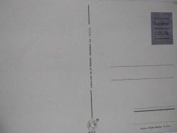 GÜNBATIMINDA DENİZ VE PALMİYE AĞAÇLARI GÖRÜNTÜSÜ KARTPOSTALI,ARKASINA YAZILMAMIŞ,RENKLİ,11 X 15 CM EBADINDA