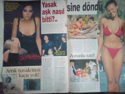 Şamdan Haftalık Aktüalite Sinema Tiyatro Müzik ve Magazin Dergisi - 8 Ağustos 1999 - Ebru Şallı - Müge Cinman - Ozan Doğulu - Ferda Anıl Yarın - Ebru ŞAllı - Esin Moralıoğlu - Gökben - Begüm Mutlu - Nil Ünal - Hande Ataizi - Murat Şahin - Nükhet Duru - Banu Öztürk - Gönül Yazar - Cengiz Uras - Adnan Güngör - Damla Günay - Meltem Ören - Güner Ümit - Ozan Orhon - Okan Işık - Celal Çapa - Başak Sayan - Ali Serter - İbrahim Erkal - Melis Yamalıoğlu  - Tugay Kerimoğlu - İlker Mengi fotoğraf ve haberi - Dergi Tam Değildir Sadece 16 Sayfası Mevcuttur