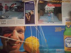 Şamdan Haftalık Aktüalite Sinema Tiyatro Müzik ve Magazin Dergisi - 8 Ağustos 1999 - Ebru Şallı - Müge Cinman - Ozan Doğulu - Ferda Anıl Yarın - Ebru ŞAllı - Esin Moralıoğlu - Gökben - Begüm Mutlu - Nil Ünal - Hande Ataizi - Murat Şahin - Nükhet Duru - Banu Öztürk - Gönül Yazar - Cengiz Uras - Adnan Güngör - Damla Günay - Meltem Ören - Güner Ümit - Ozan Orhon - Okan Işık - Celal Çapa - Başak Sayan - Ali Serter - İbrahim Erkal - Melis Yamalıoğlu  - Tugay Kerimoğlu - İlker Mengi fotoğraf ve haberi - Dergi Tam Değildir Sadece 16 Sayfası Mevcuttur