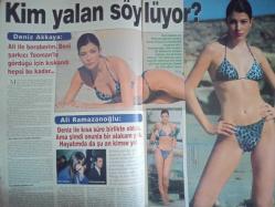 Şamdan Haftalık Aktüalite Sinema Tiyatro Müzik ve Magazin Dergisi - 6 Haziran 1999 - Tuba Ünsal - Kenan Erçetingöz - Kaya Çilingiroğlu - Zeynep Tokuş - Levent Özçoban - Mathilda Zeynep - Doğuş - Sedat Aloğlu - Selhan Aloğlu - Şebnem Özinal - İbrahim Kutluay - Sibel Can - Meltem Cumbul - Demet Akalın - Deniz Akkaya - Ali Ramazanoğlu - Sibel Ceylan - Nefise Karatay - Funda Barın - Şifo Mehmet - Nükhet Duru - Evita Yatak Reklamı - Ömer Işıl - Nermin Bezmen - Cüneyt Akgün - Saffet Arıkan - Mehmet Ali Yılmaz - Cem Cantaş - Hakan Peker - Demet Şener - Helin Avşar - Mehmet Özener - Ferda Anıl Yarkın - Kerem Erçetingöz - Sevda Demircan fotoğraf ve haberi - Dergi Tam Değildir Sadece 26 Sayfası Mevcuttur