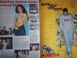 Şamdan Haftalık Aktüalite Sinema Tiyatro Müzik ve Magazin Dergisi - 6 Haziran 1999 - Tuba Ünsal - Kenan Erçetingöz - Kaya Çilingiroğlu - Zeynep Tokuş - Levent Özçoban - Mathilda Zeynep - Doğuş - Sedat Aloğlu - Selhan Aloğlu - Şebnem Özinal - İbrahim Kutluay - Sibel Can - Meltem Cumbul - Demet Akalın - Deniz Akkaya - Ali Ramazanoğlu - Sibel Ceylan - Nefise Karatay - Funda Barın - Şifo Mehmet - Nükhet Duru - Evita Yatak Reklamı - Ömer Işıl - Nermin Bezmen - Cüneyt Akgün - Saffet Arıkan - Mehmet Ali Yılmaz - Cem Cantaş - Hakan Peker - Demet Şener - Helin Avşar - Mehmet Özener - Ferda Anıl Yarkın - Kerem Erçetingöz - Sevda Demircan fotoğraf ve haberi - Dergi Tam Değildir Sadece 26 Sayfası Mevcuttur