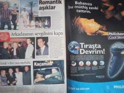 Şamdan Haftalık Aktüalite Sinema Tiyatro Müzik ve Magazin Dergisi - 6 Haziran 1999 - Tuba Ünsal - Kenan Erçetingöz - Kaya Çilingiroğlu - Zeynep Tokuş - Levent Özçoban - Mathilda Zeynep - Doğuş - Sedat Aloğlu - Selhan Aloğlu - Şebnem Özinal - İbrahim Kutluay - Sibel Can - Meltem Cumbul - Demet Akalın - Deniz Akkaya - Ali Ramazanoğlu - Sibel Ceylan - Nefise Karatay - Funda Barın - Şifo Mehmet - Nükhet Duru - Evita Yatak Reklamı - Ömer Işıl - Nermin Bezmen - Cüneyt Akgün - Saffet Arıkan - Mehmet Ali Yılmaz - Cem Cantaş - Hakan Peker - Demet Şener - Helin Avşar - Mehmet Özener - Ferda Anıl Yarkın - Kerem Erçetingöz - Sevda Demircan fotoğraf ve haberi - Dergi Tam Değildir Sadece 26 Sayfası Mevcuttur