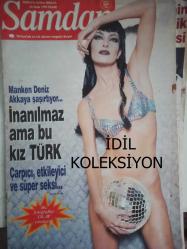 Şamdan Haftalık Aktüalite Sinema Tiyatro Müzik ve Magazin Dergisi - 24 Ocak 1999 - Deniz Akkaya - Demet Sağıroğlu - Nedim Binler - Hande Demirkol - Merve İldeniz - Gözde Tan - Ebru Cündübeyoğlu - Özlem Selanik - Mine Çayıroğlu - Eran Tapan - Atilla Saral - Mehtap Saraç - Billur Kalkavan - Mustafa Sandal - Yonca Dervişoğlu - Okan Bayülgen - Deniz Erdoğan - Mustafa Denizli - Sema Denker - Cem Yılmaz - Seda Aydın - Oktay Kaynarca - Erol Alemdar - Deniz Seki - Neslihan Meyne - Zeynep Tunuslu - İlgi Gövsa - Ceylan Çağlı - Begün Şen - Esra Tümen - Ferda Anıl Yarkın - Sezen Aksu - Mithat Can - Hakkı Yalçın - Eyşan Özhim - Gülşen Yüksel - Duygu Dikmenoğlu - Esin Moralıoğlu - Didem Uzel - Sinem Güven - Selin toktay - Hande Kosdağ fotoğraf ve haberi - Dergi Tam Değildir Sadece 26 Sayfası Mevcuttur