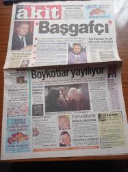 Akit Gazetesi -24 Ekim 1998 - Başgafçı Vural Savaş - Hasan Karakaya - Hüseyin Üzmez - Abdurrahman Dilipak - Dünya Karate Şampiyonu Haldun Alagaş - Tugay Kerimoğlu - Trabzonspor - İstanbul Büyükşehir Belediye Başkanı Recep Tayyip Erdoğan - Sultanbeyli Belediye Başkanı Ali Nabi Koçak'a İftira - Başörtüsü İstifası - Recai Kutan - Tansu Çiller Seçim Aralık'ta Yapılmalı - Yahudilerin Ankara Çıkarması - Netanyahu Arafat Anlaşamadı