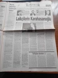 Akit Gazetesi -24 Ekim 1998 - Başgafçı Vural Savaş - Hasan Karakaya - Hüseyin Üzmez - Abdurrahman Dilipak - Dünya Karate Şampiyonu Haldun Alagaş - Tugay Kerimoğlu - Trabzonspor - İstanbul Büyükşehir Belediye Başkanı Recep Tayyip Erdoğan - Sultanbeyli Belediye Başkanı Ali Nabi Koçak'a İftira - Başörtüsü İstifası - Recai Kutan - Tansu Çiller Seçim Aralık'ta Yapılmalı - Yahudilerin Ankara Çıkarması - Netanyahu Arafat Anlaşamadı
