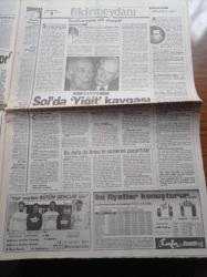 Akit Gazetesi - 23 Ekim 1998 - Hasan Karakaya - Hüseyin Üzmez - Abdurrahman Dilipak - İstanbul Büyükşehir Belediye Başkanı Recep Tayyip Erdoğan Eğitim Belediyelere Devredilsin - Avrupa Kupa Galipleri Kupası - Galatasaray Şampiyonlar Ligi'nde Rosenborg'a Yenildi - Kaset Savaşları İle Ortaya Dökülen Yolsuzluk Pisliğine Bulaşmayan Kalmadı - Kenan Evren Kopyacılıktan Yargılanıyor - 98 Kuşağı Başörtüsü İçin Ayakta - Sultanbeyli Belediye Başkanı Ali Nabi Koçak'tan Vural Savaş'a Suç Duyurusu