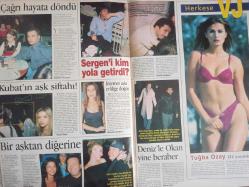 Şamdan Haftalık Aktüalite Sinema Tiyatro Müzik ve Magazin Dergisi - 30 Ocak 2000 - Özlem Ertem - Mahsun Kırmızıgül - Barış Manço - Beyza Güdücü - Meltem Cumbul - Burak Kut - Uğur Kozanoğlu - Ebru Güzel - Buğra Özçelik - Şenay Akay - Aysu Kayacı - Ali Eren - Mustafa Sandal - Ali Aktuna - Nigar Akan - Sertab Erener - Ozan Doğulu - Veli Çelik - Özcan Deniz - Şevval Sam - Demir Demirkan - Fulya Akbulut - Aylin Poyraz - Arzu Yanardağ - Mustafa Altıoklar - Okan Bayülgen - Sema Öztürk - Tülin Şahin - Aslı Berker - Sergen Yalçın - Tuğba Özay - Cem Cantaş - Asuman Krause - Murat Mısırlı - İpek Tanrıyar - Ralph Tezman - Arto Dalga - Bilgün Dereli - Thierry Bouet - Ayşegül dinçkök - Gülşen Işık - Meltem Cumbul - Kenan Erçetingöz - Emine Ün - Gökhan Arsoy fotoğraf ve haberi - Dergi Tam Değildir Sadece 20 Sayfası Mevcuttur