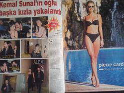 Şamdan Haftalık Aktüalite Sinema Tiyatro Müzik ve Magazin Dergisi - 30 Nisan 2000 - Funda Gürdağ - Serdar Ortaç - Eyşan Özhim - Kemal Sunal - Arzu Yanardağ - Mehmet Hotiç - Gamze Özçelik - Tolga Rangaviz - Erdem Yılmaztürk - Emre ütük - Murat Aslan - Erol Alemdar - Kaan Kopuz - Helin Avşar - Deniz Seki - Mustafa Altıoklar - Serap Poyraz - Canan Turhal - Tolga Cingitaş - Cem Cantaş - Arzu Ulutekin - Ali Sunal - Dilruba Sarıer - Selin Boronkay - Ömer Durak - Mithat Can - Esin Moralıoğlu - Yurdan Sert - Funda Gürdağ - Serdar Ortaç - Esra Yazıcı - Sertab Erener - Demir Demirkan - Muazzez Ersoy - İbrahim Tatlıses - Orhan Gencebay - Duygu Ulaş - Nedret Taciroğlu - Yeşim Salkım - Nazlı Keçili - Siren Ertan - Selim Hamamcıoğlu - Tuba Peksayar - Tuncer Öztarhan - Kenan Erçetingöz - Ece Erken - Şebnem Dönmez fotoğraf ve haberi - Tam Takım Dergi