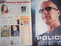 Şamdan Haftalık Aktüalite Sinema Tiyatro Müzik ve Magazin Dergisi - 30 Nisan 2000 - Funda Gürdağ - Serdar Ortaç - Eyşan Özhim - Kemal Sunal - Arzu Yanardağ - Mehmet Hotiç - Gamze Özçelik - Tolga Rangaviz - Erdem Yılmaztürk - Emre ütük - Murat Aslan - Erol Alemdar - Kaan Kopuz - Helin Avşar - Deniz Seki - Mustafa Altıoklar - Serap Poyraz - Canan Turhal - Tolga Cingitaş - Cem Cantaş - Arzu Ulutekin - Ali Sunal - Dilruba Sarıer - Selin Boronkay - Ömer Durak - Mithat Can - Esin Moralıoğlu - Yurdan Sert - Funda Gürdağ - Serdar Ortaç - Esra Yazıcı - Sertab Erener - Demir Demirkan - Muazzez Ersoy - İbrahim Tatlıses - Orhan Gencebay - Duygu Ulaş - Nedret Taciroğlu - Yeşim Salkım - Nazlı Keçili - Siren Ertan - Selim Hamamcıoğlu - Tuba Peksayar - Tuncer Öztarhan - Kenan Erçetingöz - Ece Erken - Şebnem Dönmez fotoğraf ve haberi - Tam Takım Dergi