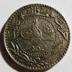 M.Reşad 20 Para 1327/6 Kulpsuz ÇT  (AS-7)