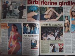 Şamdan Haftalık Aktüalite Sinema Tiyatro Müzik ve Magazin Dergisi - 18 Haziran 2000 - Tolga Rangaviz - Fatma Yaman - Ozan Şer - Melis Yamalıoğlu - İbrahim Erkal - Akşit Ersoy - Nurşah Okay - Ece Erken - Emre Kütük - Doğukan Manço - Ralf Tezman - Helin Avşar - İlker Mengi - Oxana - Hakan Hekimoğlu - Ebru Cündübeyolu - Kenan İmirzalioğlu - Nergis Kumbasar - Mehmet Ali Erbil - Kerem Mardin - Burcu Çağrı - Jessica Campbell - Dilruba Sarıer - Tarkan Sualp - Didem Erol - Ebru Destan - Deniz Akkaya - Erdal Acar - Yelin Öney - Deniz Öney  - Demir Demirkan - Sertab Erener - Hande Ataizi - Tuğba Özay fotoğraf ve haberi - Dergi Tam Değildir Sadece 22 Sayfası Mevcuttur