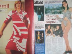 Şamdan Haftalık Aktüalite Sinema Tiyatro Müzik ve Magazin Dergisi - 1 Nisan 2001 - Nazlı Tanrıkulu - Seda Sayan - Gökhan Şükür - Beker Hürcan - Cansu Dere - Okan Bayülgen - Ozan Kaçmaz - Seren Serengil - Gonca Kopuz - Hakan Ural - Sertab Erener - Ozan Doğulu - Demir Demirkan - Sibel Tüzün - Levent Candaş - Burcu Özüyaman - Berna Aracı - Nefise Karatay - Mehmet Ali Erbil - Aylin Poyraz - Derya Umut - Oktay Kaynarca - İpek Tenolcay - Ebru Güzel - Ebru Şallı - Aysun KAyacı - Aysu Baceoğlu - Petek Dinçöz - Gizem Özdilli - Ayşe Hatun Önal - Nefise Karatay - Deniz Akkaya - Sinan Özedincik - Derya Tuna - Esin Moralıoğlu - Fatma Yaman - Emel Sayın - Ebru Yaşar - Reyhan Karaca - Şengül Balıksırtı - Karin Arınç - Pascal Nouma fotoğraf ve haberi - Dergi Tam Değildir Sadece 18 Sayfası Mevcuttur