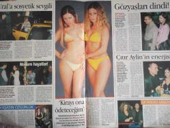 Şamdan Haftalık Aktüalite Sinema Tiyatro Müzik ve Magazin Dergisi - 1 Nisan 2001 - Nazlı Tanrıkulu - Seda Sayan - Gökhan Şükür - Beker Hürcan - Cansu Dere - Okan Bayülgen - Ozan Kaçmaz - Seren Serengil - Gonca Kopuz - Hakan Ural - Sertab Erener - Ozan Doğulu - Demir Demirkan - Sibel Tüzün - Levent Candaş - Burcu Özüyaman - Berna Aracı - Nefise Karatay - Mehmet Ali Erbil - Aylin Poyraz - Derya Umut - Oktay Kaynarca - İpek Tenolcay - Ebru Güzel - Ebru Şallı - Aysun KAyacı - Aysu Baceoğlu - Petek Dinçöz - Gizem Özdilli - Ayşe Hatun Önal - Nefise Karatay - Deniz Akkaya - Sinan Özedincik - Derya Tuna - Esin Moralıoğlu - Fatma Yaman - Emel Sayın - Ebru Yaşar - Reyhan Karaca - Şengül Balıksırtı - Karin Arınç - Pascal Nouma fotoğraf ve haberi - Dergi Tam Değildir Sadece 18 Sayfası Mevcuttur