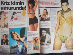 Şamdan Haftalık Aktüalite Sinema Tiyatro Müzik ve Magazin Dergisi - 1 Nisan 2001 - Nazlı Tanrıkulu - Seda Sayan - Gökhan Şükür - Beker Hürcan - Cansu Dere - Okan Bayülgen - Ozan Kaçmaz - Seren Serengil - Gonca Kopuz - Hakan Ural - Sertab Erener - Ozan Doğulu - Demir Demirkan - Sibel Tüzün - Levent Candaş - Burcu Özüyaman - Berna Aracı - Nefise Karatay - Mehmet Ali Erbil - Aylin Poyraz - Derya Umut - Oktay Kaynarca - İpek Tenolcay - Ebru Güzel - Ebru Şallı - Aysun KAyacı - Aysu Baceoğlu - Petek Dinçöz - Gizem Özdilli - Ayşe Hatun Önal - Nefise Karatay - Deniz Akkaya - Sinan Özedincik - Derya Tuna - Esin Moralıoğlu - Fatma Yaman - Emel Sayın - Ebru Yaşar - Reyhan Karaca - Şengül Balıksırtı - Karin Arınç - Pascal Nouma fotoğraf ve haberi - Dergi Tam Değildir Sadece 18 Sayfası Mevcuttur