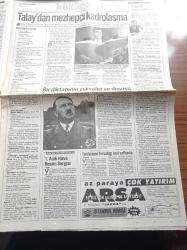 Akit Gazetesi - 24 Haziran 1998 - Hasan Karakaya - Hüseyin Üzmez - Abdurrahman Dilipak - Başörtülü Asker Eşi Ya Dans Et Ya Terk Et Dediler - Gençlerbirliğili Geremi Ateş Pahası - Phil Jackson Kupalardan Bıktı Chicago Bulls'tan Ayrıldı - Başörtüsü Mağduru Öğrencilerin Özgürlük Yürüyüşünün 4. Günü - Süleyman Demirel'e  Alkışlı Protesto - Tansu Çiller