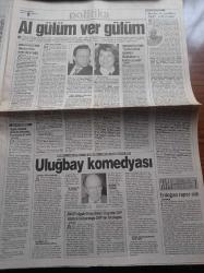 Akit Gazetesi - 24 Kasım 1998 - Hasan Karakaya - Abdurrahman Dilipak - UEFA Galatasaray Juventus Maçını Erteledi - İhsan Tamgüney Hocaefendi'yi Rahmetle Anıyoruz - Abdullah Öcalan'ın Keyfi Yerinde - Mesut Yılmaz Ve Tansu Çiller DYP DSP ANAP'ın Karşılıklı Desteğiyle Yüce Divan'a Gitmekten Kurtuldu - Hikmet Uluğbay - Gazeteci Gökmen Yavuz Vefat Etti - Abdullah Öcalan Mit Elemanı Mı - ANAP'lı Yaşar Okuyan
