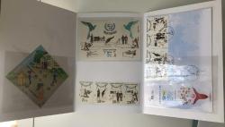 2017 PORTFÖY / DÜNYA POSTA GÜNÜ NUMARALI BLOK - KATALOG NO. B 179 VE B 180