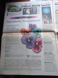 Hürriyet Gazetesi - 14 Haziran 1998 - Fransa 98 Dünya Kupasında Nijerya Fırtınası - Şenes Erzik - Jay Jay Okocha - Süperstar Ajda Pekkan - Sezen Aksu Güneydoğu İçin Düzenlenen Yardım Kampanyasına Villasını Bağışladı - Necmettin Erbakan'a Özel Savcı - Cep Telefonunun İki Büyük Şirketi Türkcell İle Telsim Arasında Fiyat İndirme Savaşı