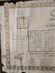 Osmanlıca Diploma,  Türkiye Cumhuriyeti Ma'ârif Vekâleti   DARÜLMUALLİMAT ŞEHADETNAMESİ