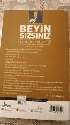 BEYİN SİZSİNİZ  İSMAİL HAKKI AYDIN  Beyin Nasıl Çalışır?  Fikir ve Düşünce Nasıl Oluşur?  İnsan Beyni Kontrol Edilebilir mi?  İnsan, Beyninin Hangi Tarafını Daha Çok Kullanıyor?
