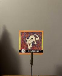 Pokemon 1999 Super Collection Sticker Album Persian Çıkartması Vintage Nadir Rare