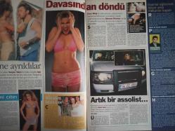 Tele Şamdan Haftalık Aktüalite Sinema Tiyatro Müzik ve Magazin Dergisi - 7 Aralık 2002 - Özcan Deniz - Nurgül Yaşilçay - Mehmet ali Erbil - Şenay Akay - Buğra Özçetin - Şengül Balıksırtı - Ebru Destan - Mustafa Altıoklar - Demet Akalın - Hülya Avşar - Güzide Duran - Helin Avşar - Tuğçe Kazaz - Kenan Doğulu - Kadir İnanır - Didem Öner - Emre Ergani - Deniz Akkaya - Didem Öner - Esra Balamir - Yusuf Şimşek - Okan Bayülgen - Deniz Seki - Sergen Yalçın - Aslı Sarı - İpek Tanrıyar - Emre Altuğ - Şebnem Dönmez - Tayfun Topal - Hande Yener - Nurseli İdiz - Vecihe Aslan - Ebru Güzel - Ozan Kaçmaz - Seren Serengil - Alişan - Reyhan Gökdeniz  fotoğraf ve haberi - Tam Takım Dergi