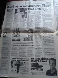 Hürriyet Gazetesi - 25 Ekim 1998 -  Emin Çölaşan - Güneş Sistemi'nin Benzeri Tespit Edildi - İstanbul Büyükşehir Belediye Başkanı Recep Tayyip Erdoğan İstifam Yakın - Tekvando'da Avrupa Şampiyonu Mert Tuncer -Beşiktaş Fenerbahçe Derbisi - Süleyman Seba'nın İstifası Cebinde - Cumhuriyetimizin 75. Yıl Kutlamaları - Nesim Malki Cinayeti - Aşkın Nur Yengi - AIDS Aşısı Maymunları Kurtardı - Gazinolar Coştu - Hülya Avşar - Emel - Muazzez Abacı - Çevre Bakanı İmren Aykut - Alkolizmin Geni Bulundu