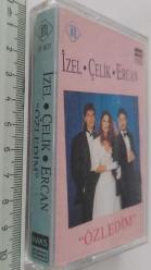 İZEL-ÇELİK-ERCAN'IN ÖZLEDİM İSİMLİ KASETİ ORİJİNAL FOTOĞRAFLARI İLE MUHTEŞEM NADİRDİR