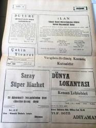 ADIYAMAN GAZETESİ YEREL TAŞRA BASINI   --22 Kasım 1985 -İzcilik ve tarihi gelişimi A. Faruk  Leblebici --Giriş sınavı da zamlandı  üniversiteye ilk adım 6750 lira --Geçen  yıl 5 bin lira olan birinci  basamak  sınav ücreti  6 bin  liraya yükseldi --Islahatçı  Demokrasi  Partisi Adıyaman  İl Teşkilatı Adına Başkan Hacı  Tumay--İkinci köprünün  inşaatı 80 milyara  sigortalanacak --