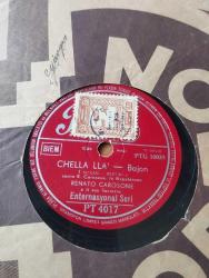 RENATO CAROSONE * LA PANSE & MODERATO & CHELLA LLA' - BAJON * PATHE TAŞ PLAK