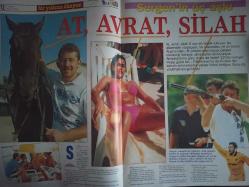 Tele Vole Haftalık Aktüalite Sinema Tiyatro Müzik ve Magazin Dergisi - 22 Ağustos 1998 - Sibel Can - Her Şeyim Fener'e Feda - Esra Balamir - Yalçın Dümer - Televole'den Ön Balayı - Özgür Özgürengin - Süleyman Seba - Sina Koloğlu - Diego Armando Maradona - Gianluca Pagliuca - Christian Vieri - Ronaldo - Suzanne Wagner - Sosyetenin Yeni Tutkusu Offsbore - Murat Ağca - Tuncay Şen - At, Avrat, Silah - Sergen Yalçın - Ayşe - Birsen Altuntaş - Ebru Cündübeyoğlu - Demet Şener - Cem Yılmaz - Mehmet Ali Erbil - Özlem Yılmaz-  Selim Türkoğlu- Okan Bayülgen - Behzat Uygur - Süheyl Uygur - Burçin Orhon - Kezban Yaşamul - Pelin Körmükçü - Şebnem Arda - Ebru Şallı - Evrim Solmaz - Brooke Burns - Mustafa Topaloğlu - Yonca Evcimik - Ali Eyüboğlu fotoğraf ve haberi - Tam Takım Dergi