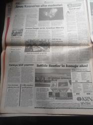Hürriyet Gazetesi - 24 Haziran 1998 - Fransa 98 Dünya Kupası - Turgay Şeren - Trabzonspor Transfer Peşinde - Türk Basınının Lideri Hürriyet'in 50 Yılı Kutlaması - Kenan Evren - Süleyman Demirel - Rauf Denktaş - Mesut Yılmaz - Maliye Müfettişi Süreyya Turgut Devlete 67.3 Trilyon Kazandırdi- Emlak Bankası Eski Genel Müdürü Engin Civan - Kadına Da Artık Zinadan Ceza Yok - Devlet Bakanı Eyüp Aşık