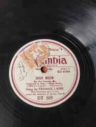 RAYMOND HATTORI - NOBUO NISHIMOTO - GEORGE SHIMABUKURO * JAPANESE RUMBA & FRANKIE LAINE * HIGH NOON * COLUMBIA TAŞ PLAK