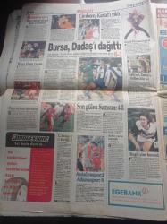 Hürriyet Gazetesi - 23 Kasım 1998 - Alaattin Çakıcı Beni Öldürecekler Sandım - Elvir Boliç - Portekizli Futbolcu Dimas Yarın Geliyor - Mesut Yılmaz - ABD Dışişleri Bakanı Albright'tan İtalya'ya Muhtıra Gibi Telefon - Şehit Çocuklarının Protestosu - İşte Abdullah Öcalan'ın Villası - PKK Kanal D'cileri Kaçırmaya Kalkıştı - Tarkan Teslim Olmazsa Asker Kaçağı