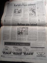 Hürriyet Gazetesi - 23 Kasım 1998 - Alaattin Çakıcı Beni Öldürecekler Sandım - Elvir Boliç - Portekizli Futbolcu Dimas Yarın Geliyor - Mesut Yılmaz - ABD Dışişleri Bakanı Albright'tan İtalya'ya Muhtıra Gibi Telefon - Şehit Çocuklarının Protestosu - İşte Abdullah Öcalan'ın Villası - PKK Kanal D'cileri Kaçırmaya Kalkıştı - Tarkan Teslim Olmazsa Asker Kaçağı