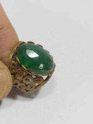 YZ2-------ESKİ TAŞLI BAKIR YÜZÜK