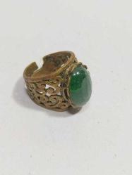 YZ2-------ESKİ TAŞLI BAKIR YÜZÜK