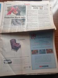 Hürriyet Gazetesi - 29 Eylül 1998 - Hande Ataizi İlk Aşkım Fikret Kuşkan'dı - Pehlivan Erdal Özyağcılar - Fenerbahçe UEFA'da Parma Karşısında - Fatih Terim'e  Tam Destek - Alaattin Çakıcı'nın Skandalında Köstebek Mit'çi Yavuz Ataç'mış - Mesut Yılmaz Meral Akşener'i İstifaya Çağırdı - Mehmet Eymür - Zekeriya Temizel - Başsavcı Vural Savaş Bana Bir Şey Olursa Recep Tayyip Erdoğan'dan Sorun - Doğu Perinçek Tutuklandı