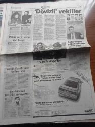 Hürriyet Gazetesi - 22 Ağustos 1998 - Usame Bin Ladin Saddam Hüseyin'in Yerini Aldı - Mustafa Denizli Başbaşa Görüşen Haluk Ulusoy Rıza Çalımbay Konusunda Yumuşadı - Hillary Clinton'dan Eşi Bill Clinton'a Lanet Olası Aptal - Alaattin Çakıcı ABD Başkonsolosluğu Yetkililerini De Tehdit Etti - ABD Usame Bin Ladin'i Böyle Vurdu - Süleyman Demirel Teröre Karşı Bir Şey Söyleyemeyiz