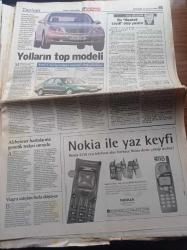 Hürriyet Gazetesi - 23 Temmuz 1998 - Eva Herzigova'nın Çöküşü - Huysuz Virjin - Beyazıt Öztürk - Beşiktaş'a Fransa Modeli - DYP'li Eski Bakan Ömer Barutçu Tansu Çiller'in Malvarlığını Soruşturma Komisyonunda Üyelere Ağza Alınmaz Küfürler Savurdu - başbakan Mesut Yılmaz Avrupa Birliği İçin Türkiye'ye Destek Veren İspanya Başbakanı Jose Maria Aznar'a Teşekkür Etti