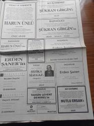 Hürriyet Gazetesi - 23 Temmuz 1998 - Eva Herzigova'nın Çöküşü - Huysuz Virjin - Beyazıt Öztürk - Beşiktaş'a Fransa Modeli - DYP'li Eski Bakan Ömer Barutçu Tansu Çiller'in Malvarlığını Soruşturma Komisyonunda Üyelere Ağza Alınmaz Küfürler Savurdu - başbakan Mesut Yılmaz Avrupa Birliği İçin Türkiye'ye Destek Veren İspanya Başbakanı Jose Maria Aznar'a Teşekkür Etti
